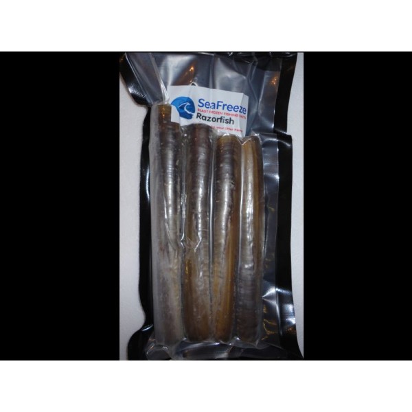 Razorfish in the shell (3-5 per pk) large