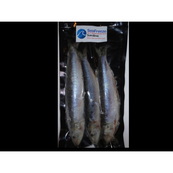 Sardines natural 3-4 per pkt