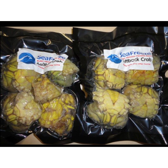 Crabs English Frozen Softback  (De-legged 4-6 per pk)