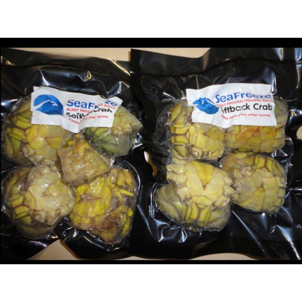 Crabs English Frozen Softback  (De-legged 4-6 per pk)